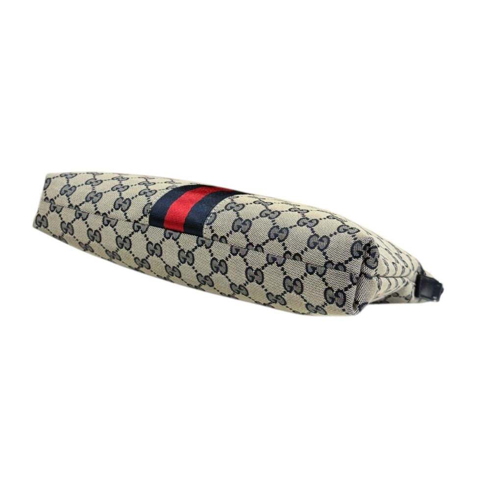 GUCCI Cream Canvas Shoulder Bag - Picture 5 of 11